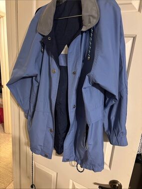 Vintage CS Essentials Women's Navy reversible Utility Jacket